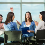 Community-led content strategy by a group of people