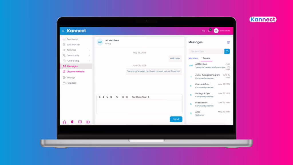 Community management software