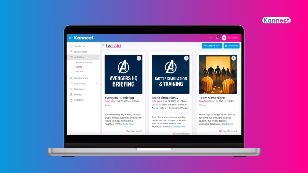 Community management software