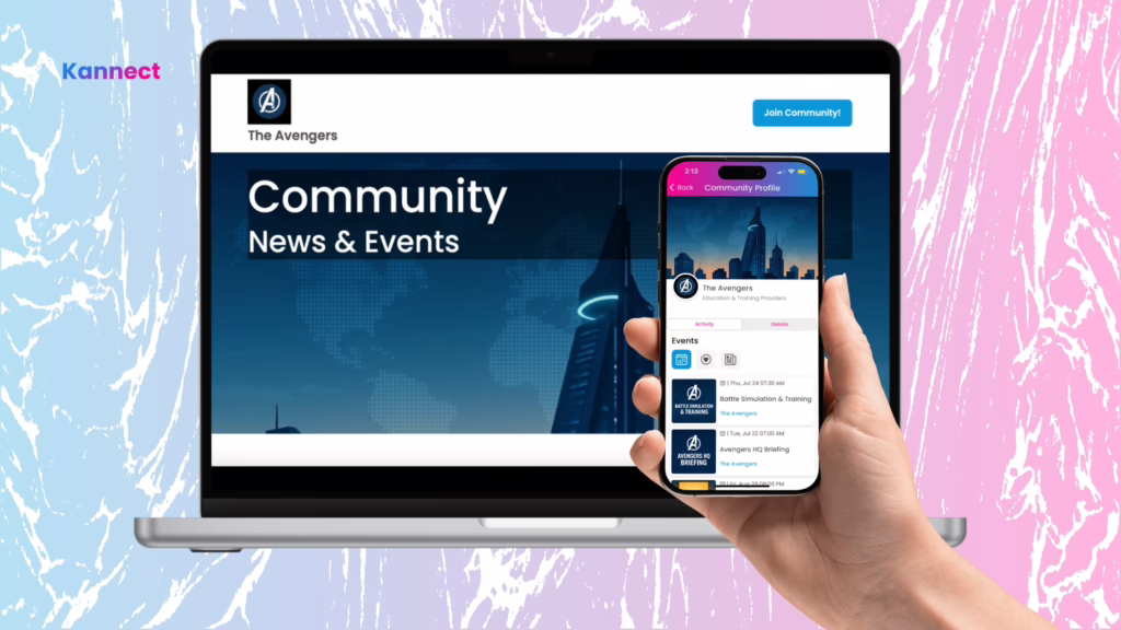 community mobile app