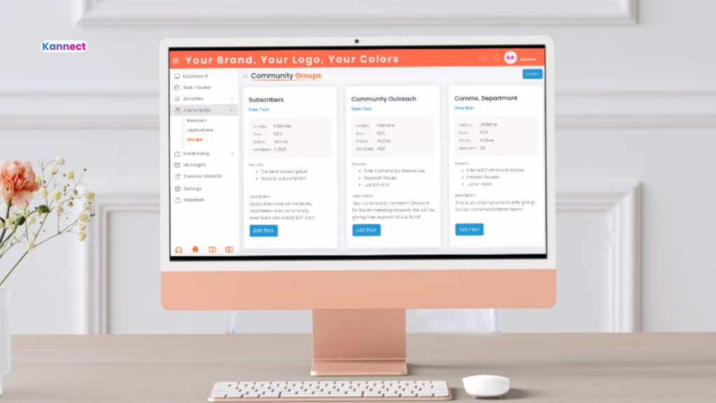 White label community platform
