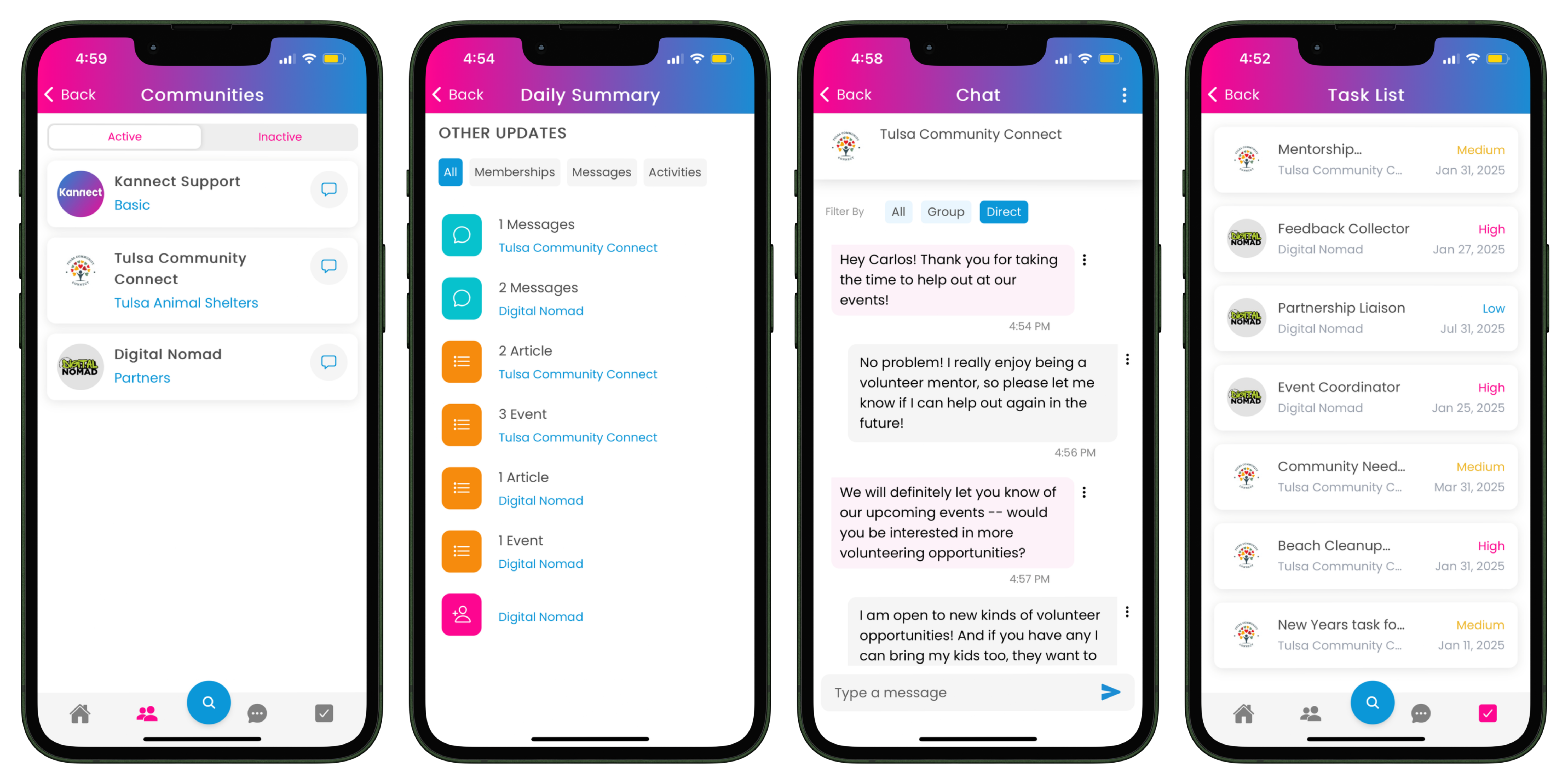 Kannect Member Mobile App